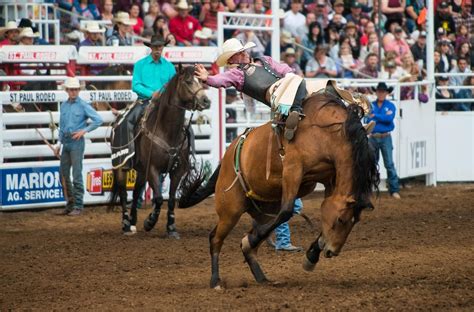 Saint paul rodeo - St. Paul Rodeo TUESDAY July 2 7:30pm on Tue, 07/02/2024 at 07:30 PM. Seats Selected: You are Viewing D: SECTION D CENTER BOX 29 BOX 30 BOX 31 BOX 32 BOX 8 BOX 9 BOX 10 BOX 11 BOX 12 BOX 13 BOX 14 BOX 15 BOX 16 QUEENS BOX RAMP ENTRY & EXIT STOCK OUT GATE Grandstand Bench Seats w/backs Upper Box Lower Box Pole …